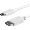 Startech.Com 1m USB-C to DisplayPort Cable - USB C to DP Adapter - White CDP2DPMM1MW